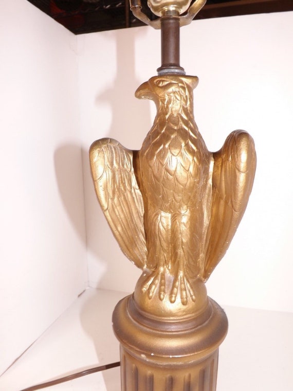 gold animal table lamp