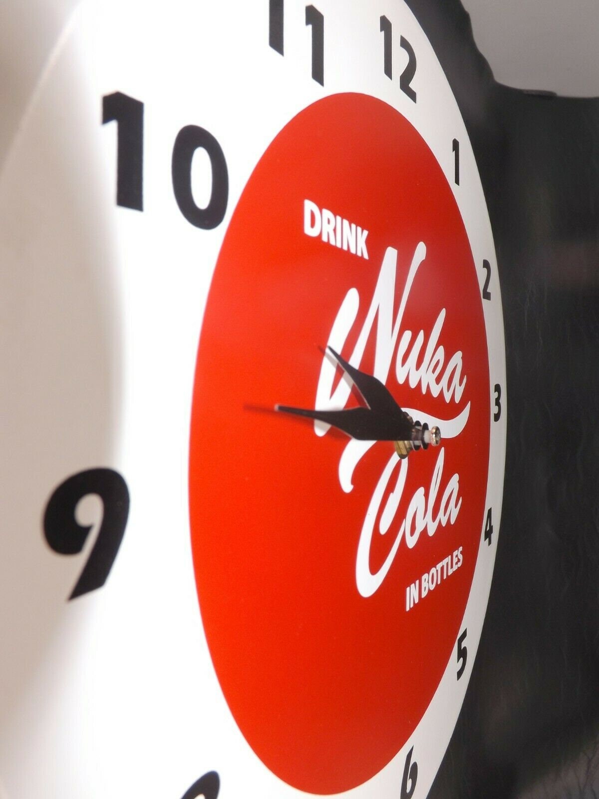Fallout Nuka Cola Bottle Cap Wall Clock Post Apocalyptic Custom Mid