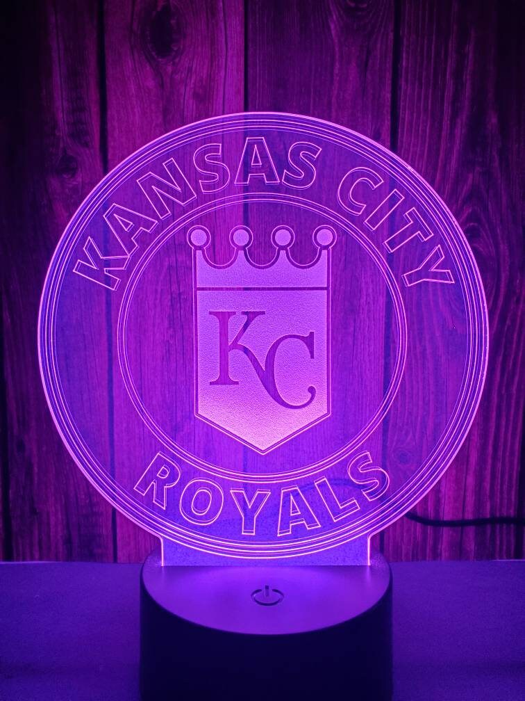 Kansas City Royals Neon Light Sign - 20x16 HD Vivid Printing - Handmade Neon Lamp