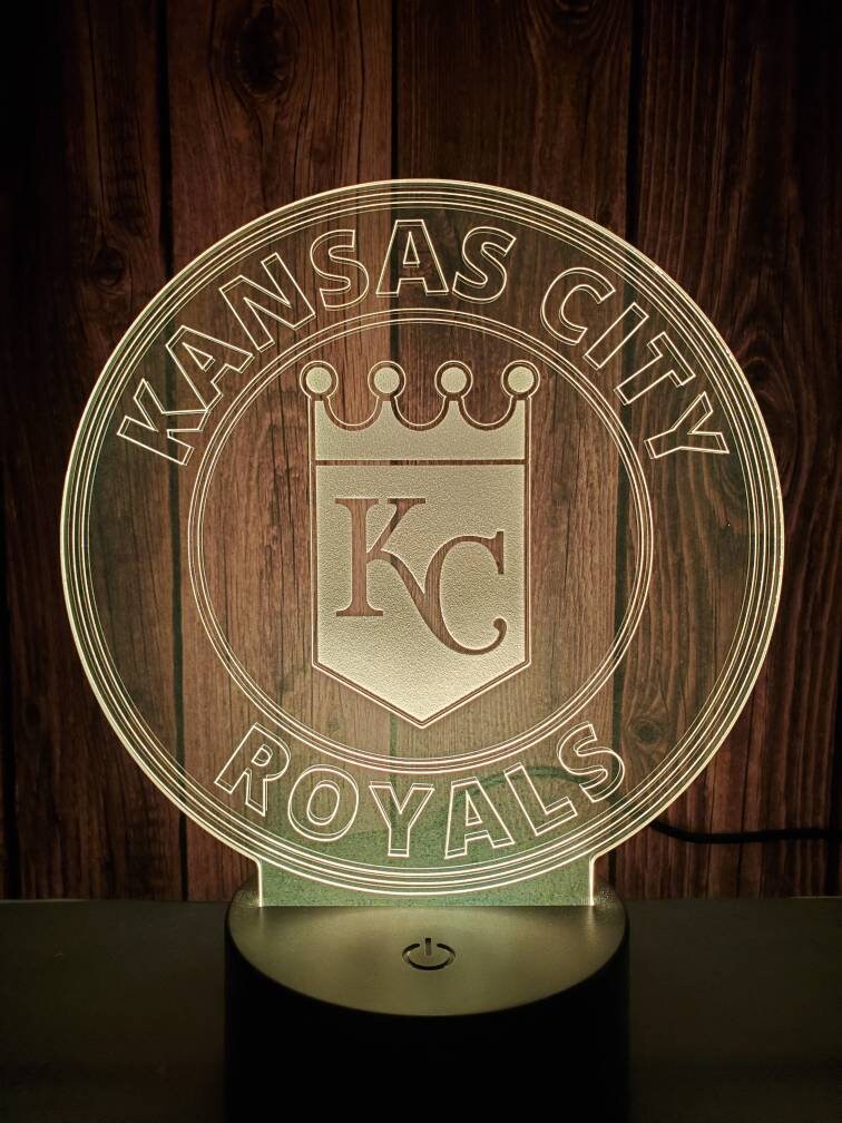 Kansas City Royals 3D Lamp Etsy