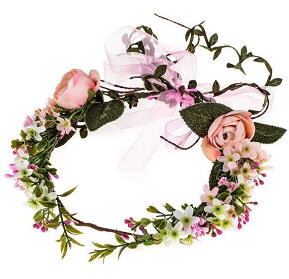 flower garland headband