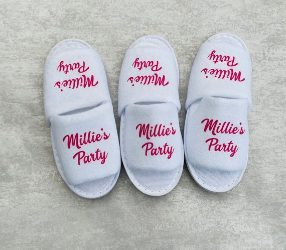 Childrens spa 2025 slippers