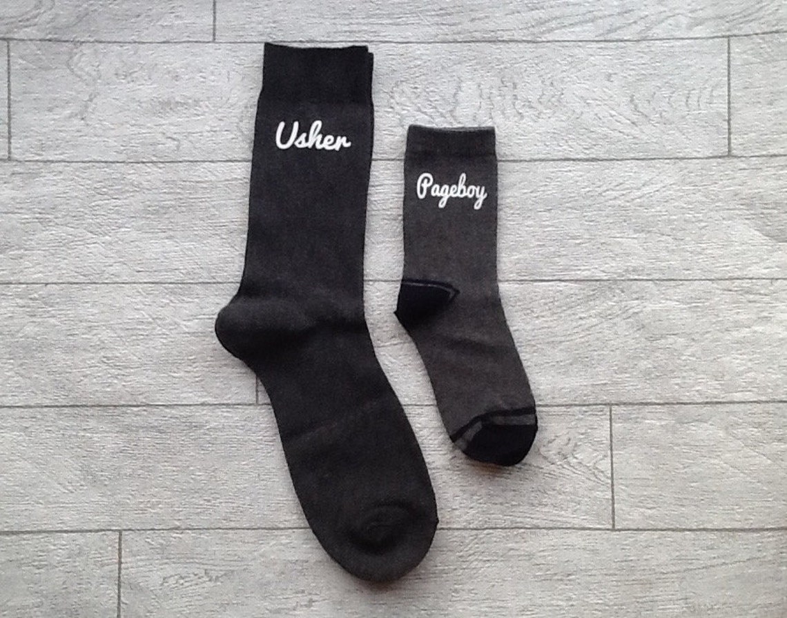 Page Boy/ Ring Bearer Socks Etsy UK