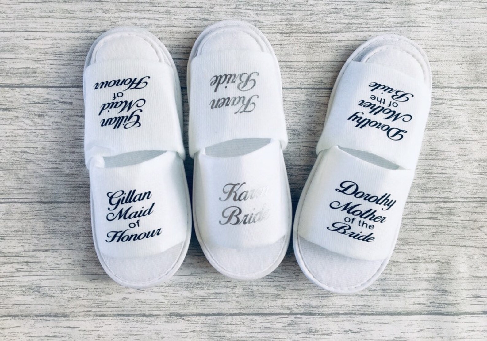 Bride Slippers Wedding Slippers Hen Party Slippers - Etsy