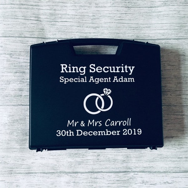 Ring security box vinyls, diy vinyls,  make your own ring security box.