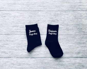 Page boy/ Ring Bearer socks