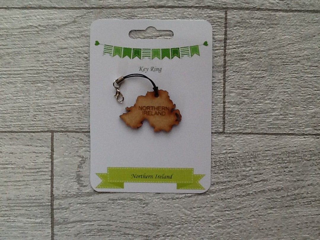 Northern Ireland Gift Northern Ireland Key Ring Father's Etsy