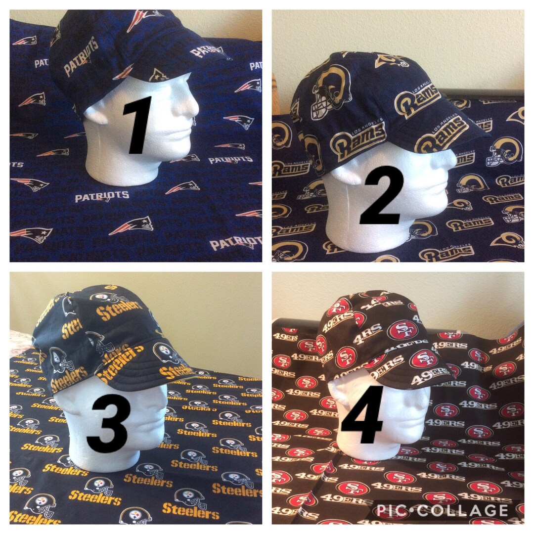 Football Skull Caps/ Welding Caps Etsy