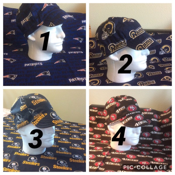 Nfl Welding Caps Etsy