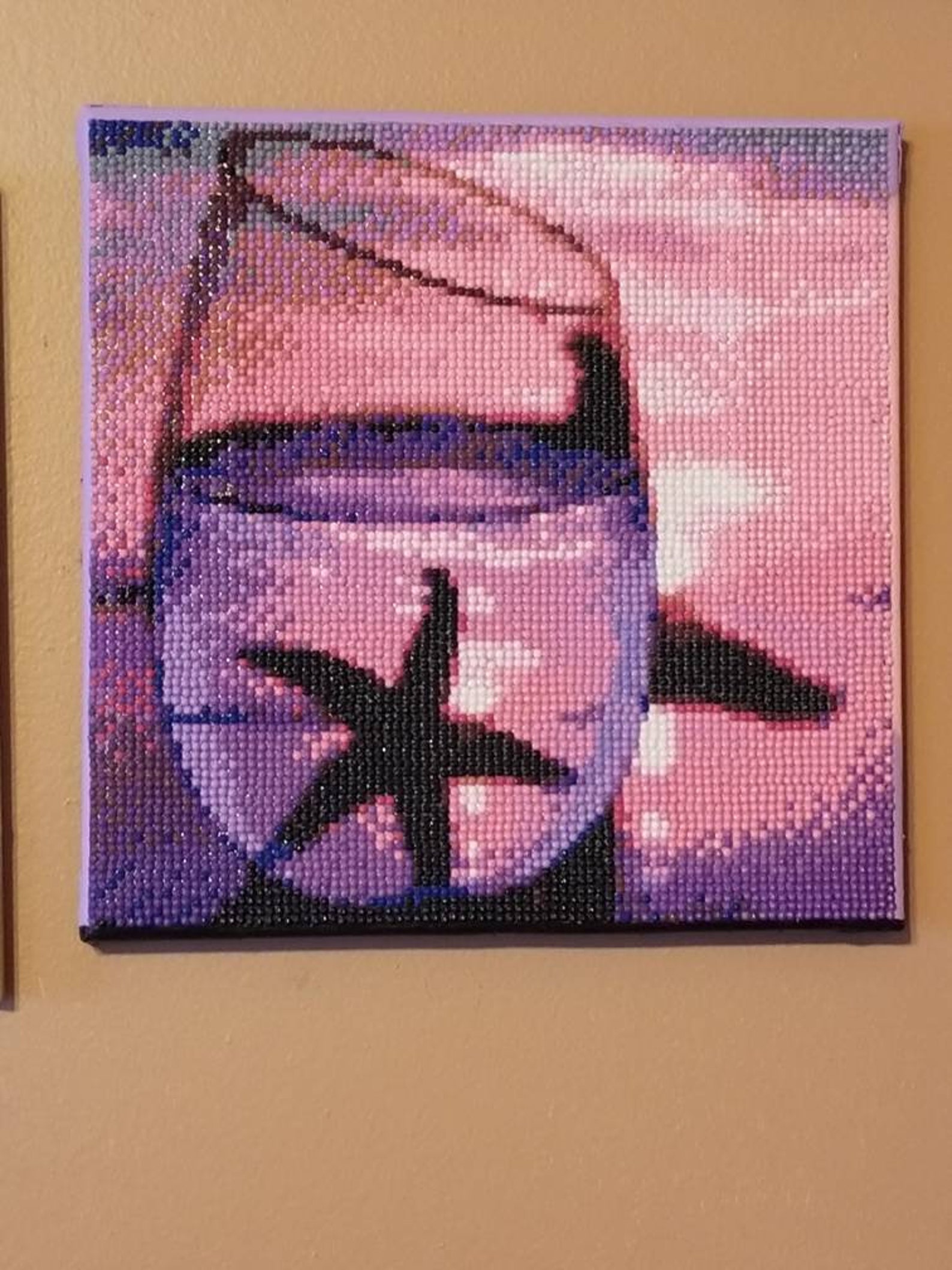 Diamond dotz wall painting finished canvas ready to hang Etsy