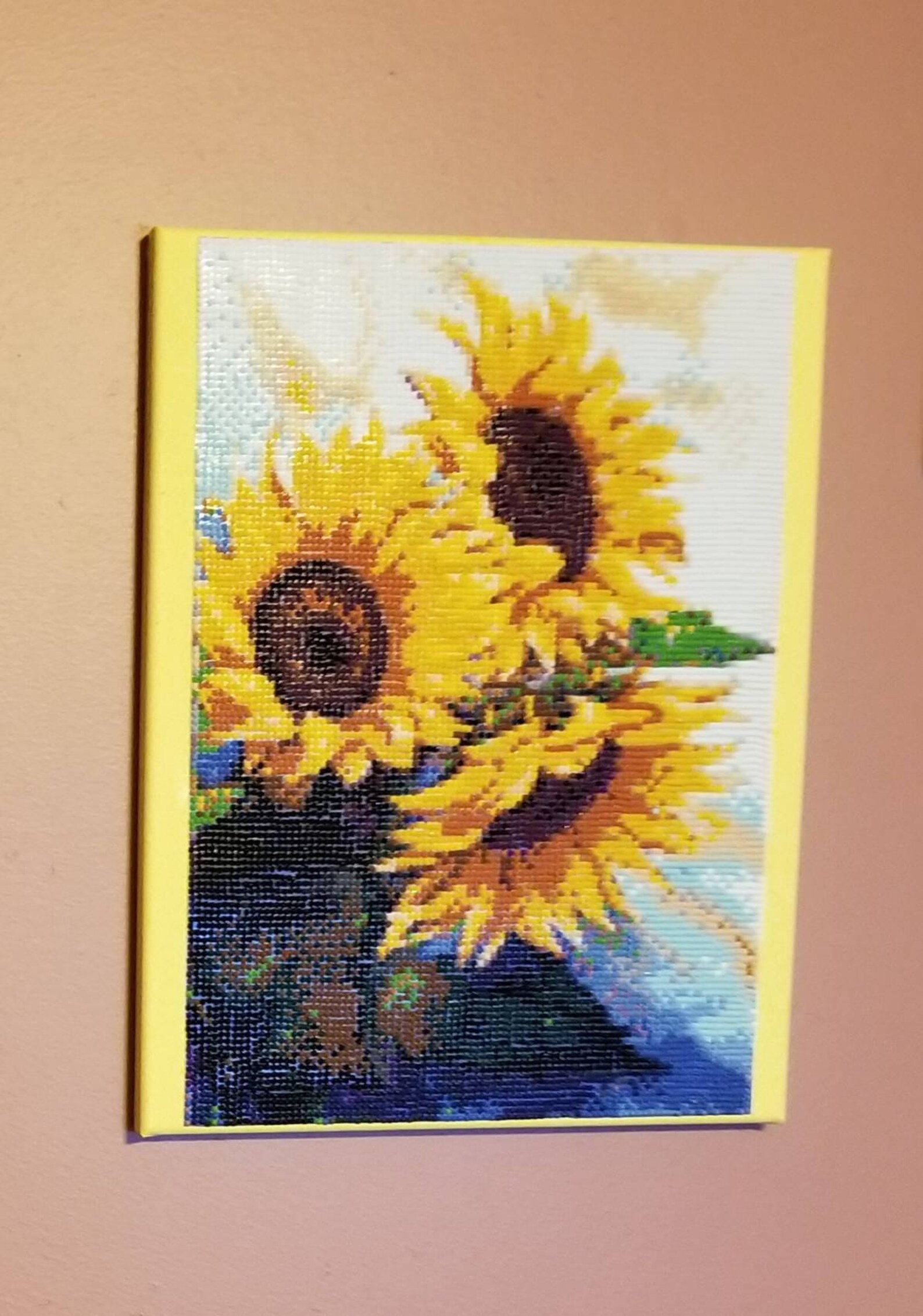 Diamond dotz wall painting finished canvas ready to hang Etsy