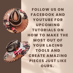 Lacie Tool 2.0 Bundle - Lacing Stencils For Wide Brim, Short Brim, And Youth Hats image 4