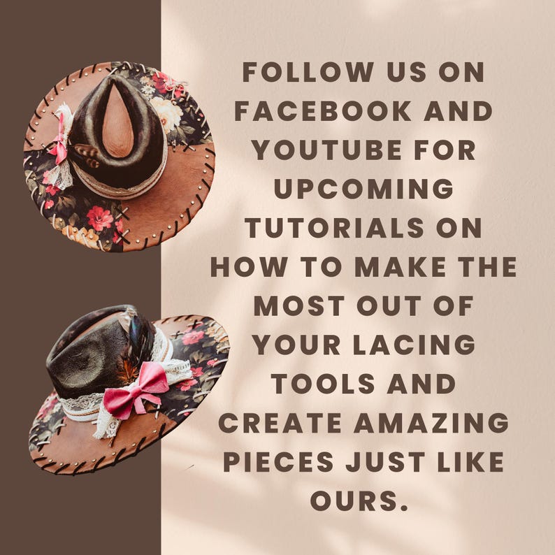 Lacie Tool 2.0 Bundle - Lacing Stencils For Wide Brim, Short Brim, And Youth Hats image 4