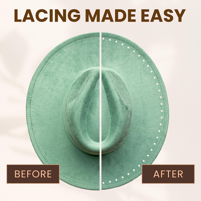 Lacie Tool 2.0 Bundle - Lacing Stencils For Wide Brim, Short Brim, And Youth Hats image 2