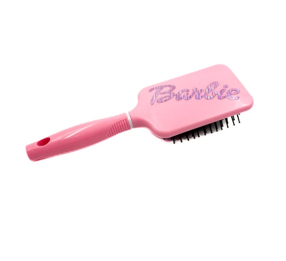 Pink Barbie Paddle Hairbrush - Etsy