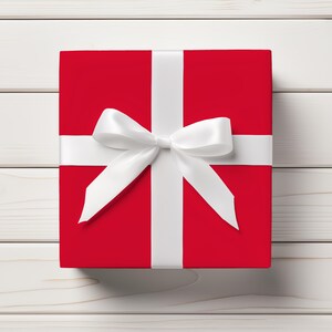 Strawberry Red Gift Wrapping Paper, Perfect for Christmas, Valentine’s Day, and Festive Occasions