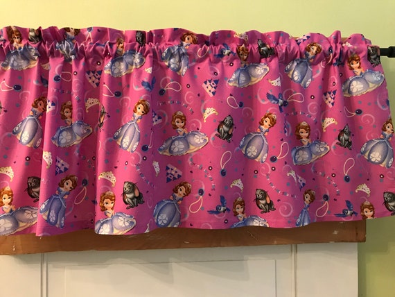 Sofia The First Valancegirls Room Decor Etsy