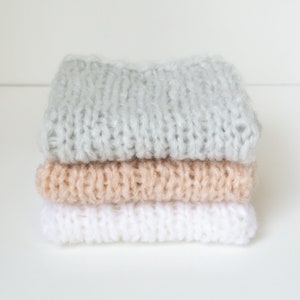 Cobertor de colisão, branco, rosa ou azul, adereço para fotografia, fotografia para recém-nascidos, adereço para fotografia de recém-nascidos, adereço para fotos