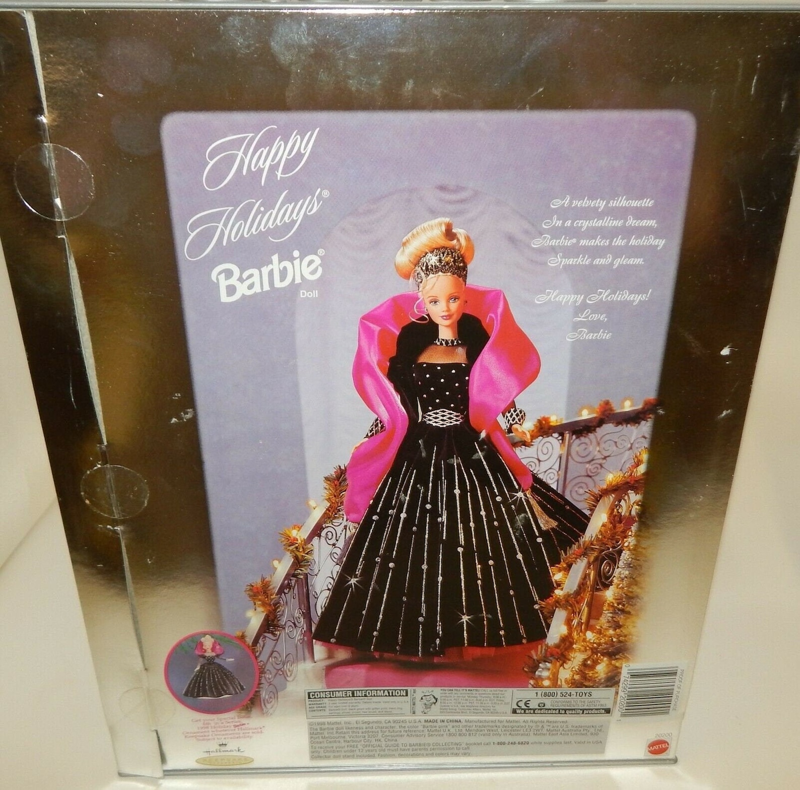 1998 Happy Holidays Special Edition Christmas Barbie Doll | Etsy