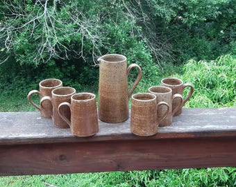 フランスアンティークプロヴァンス黄色釉テラコッタ陶器コンフィ
