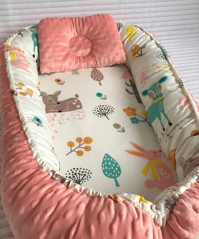 Babynest bedBaby nestBaby loungerBaby positionerFeather Etsy
