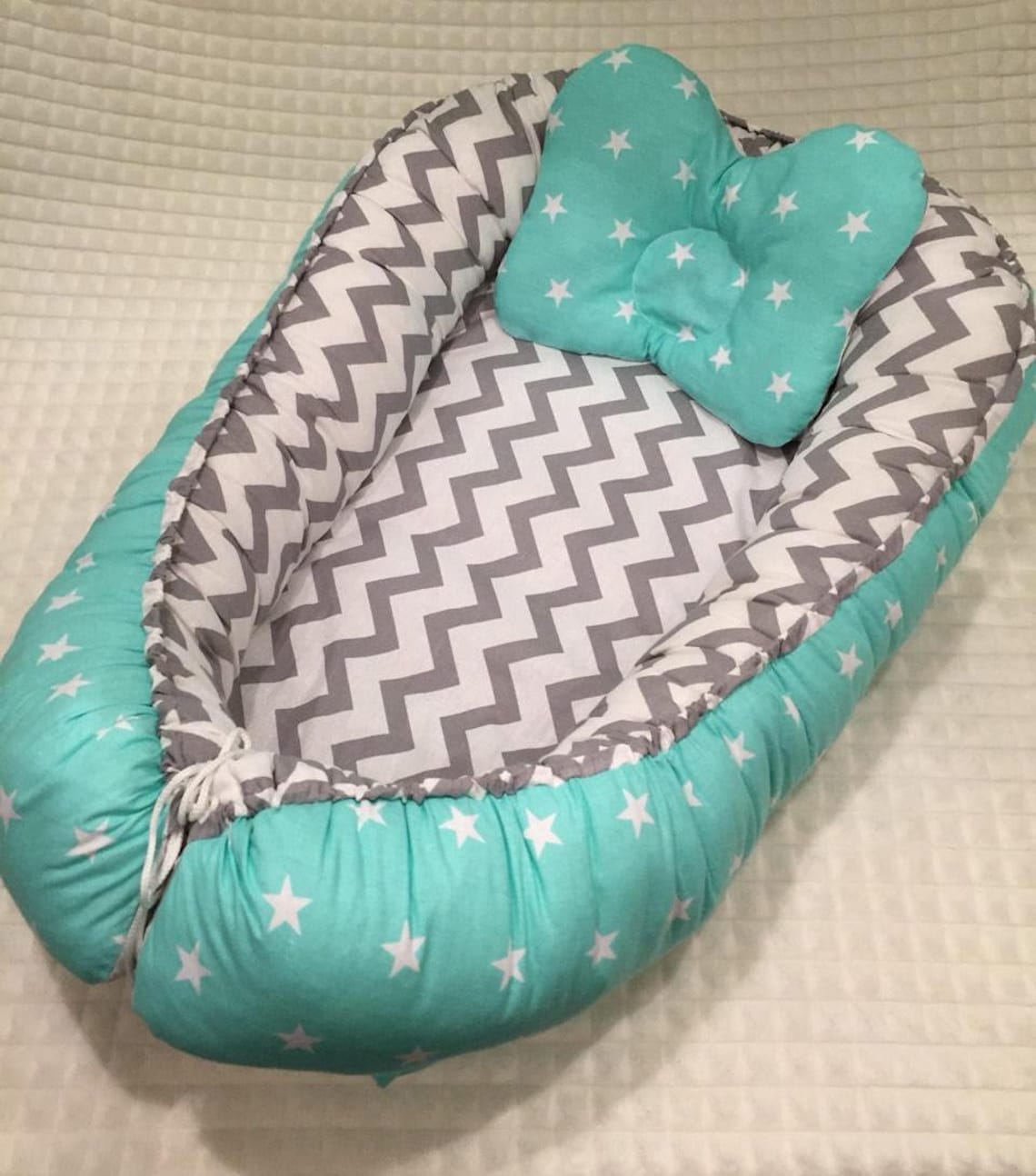 Baby Nest Bed Babynest Newborn Co sleeperSnuggle Etsy