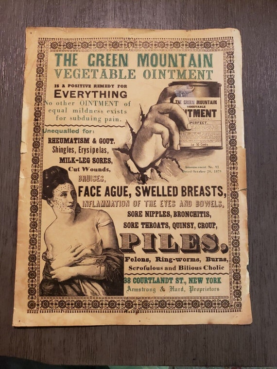 ウォールポスター ヴィンテージ Johnson & Johnson 18th Vintage Art