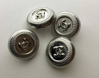 Designer 4 Buttons, Charm Pendant Bracelet