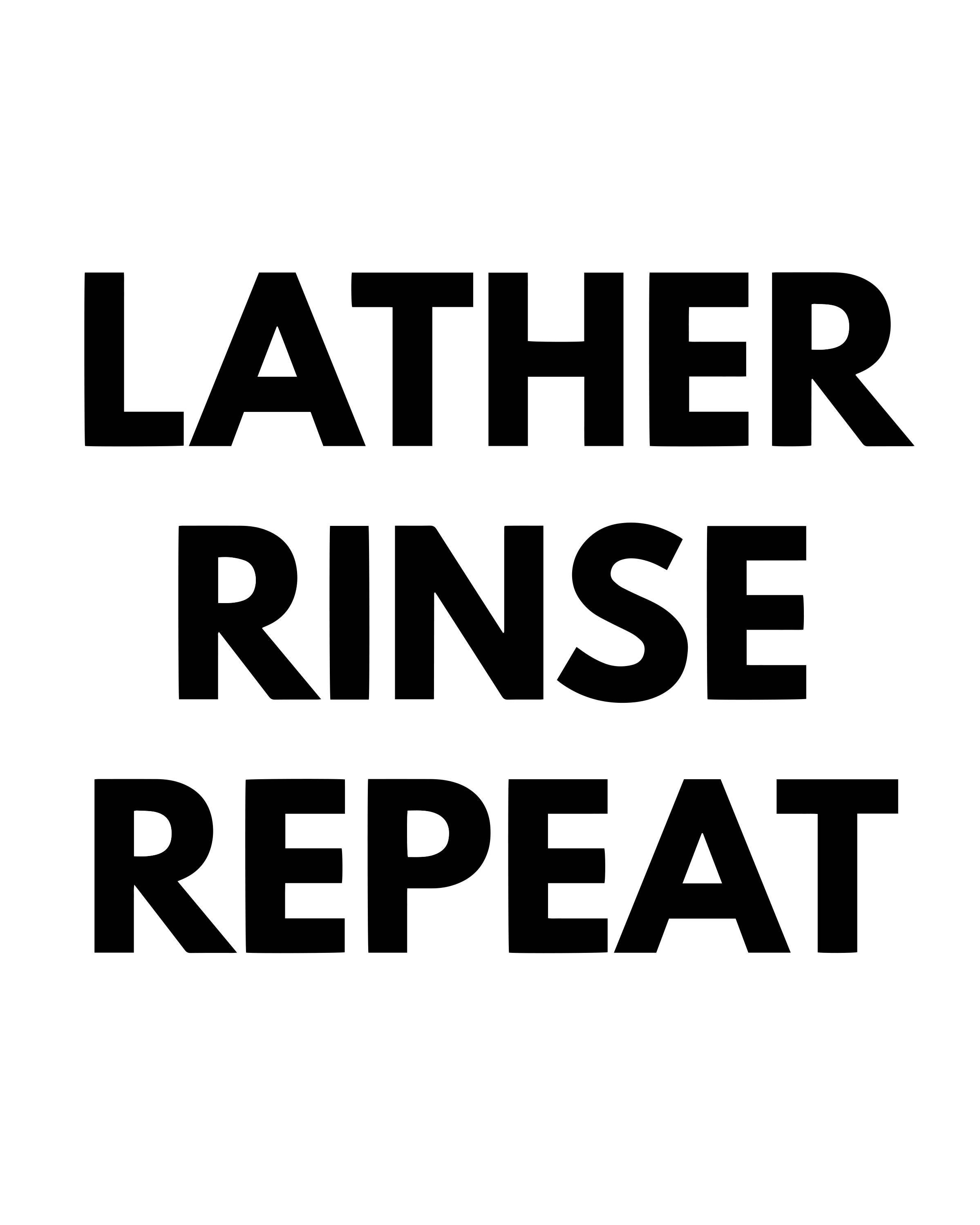 Lather Rinse Repeat Digital Print Out Etsy España