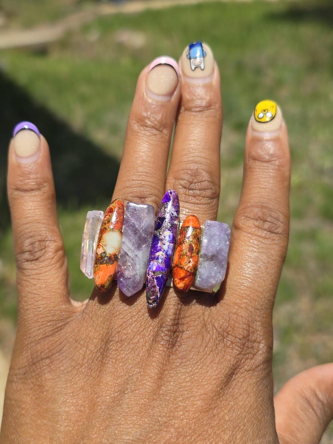 Space Clouds Ring - Etsy