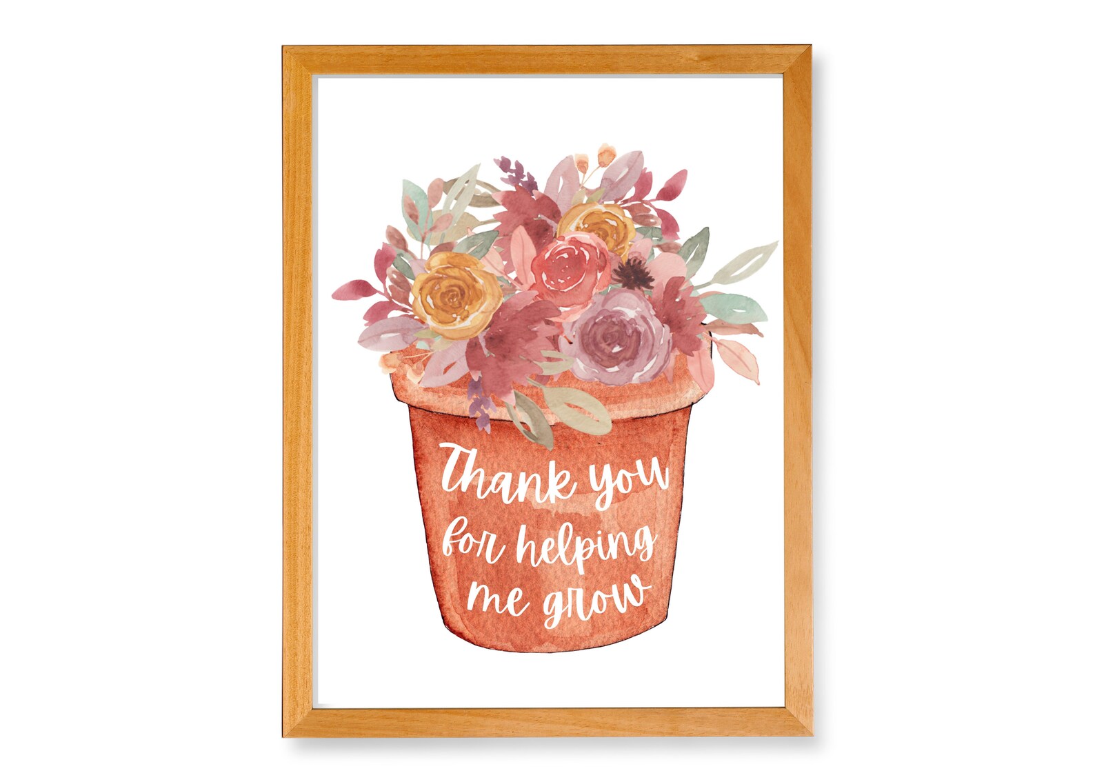 Teacher Gift Colorful Flower Pot Gifts for Teachers Thank Etsy UK