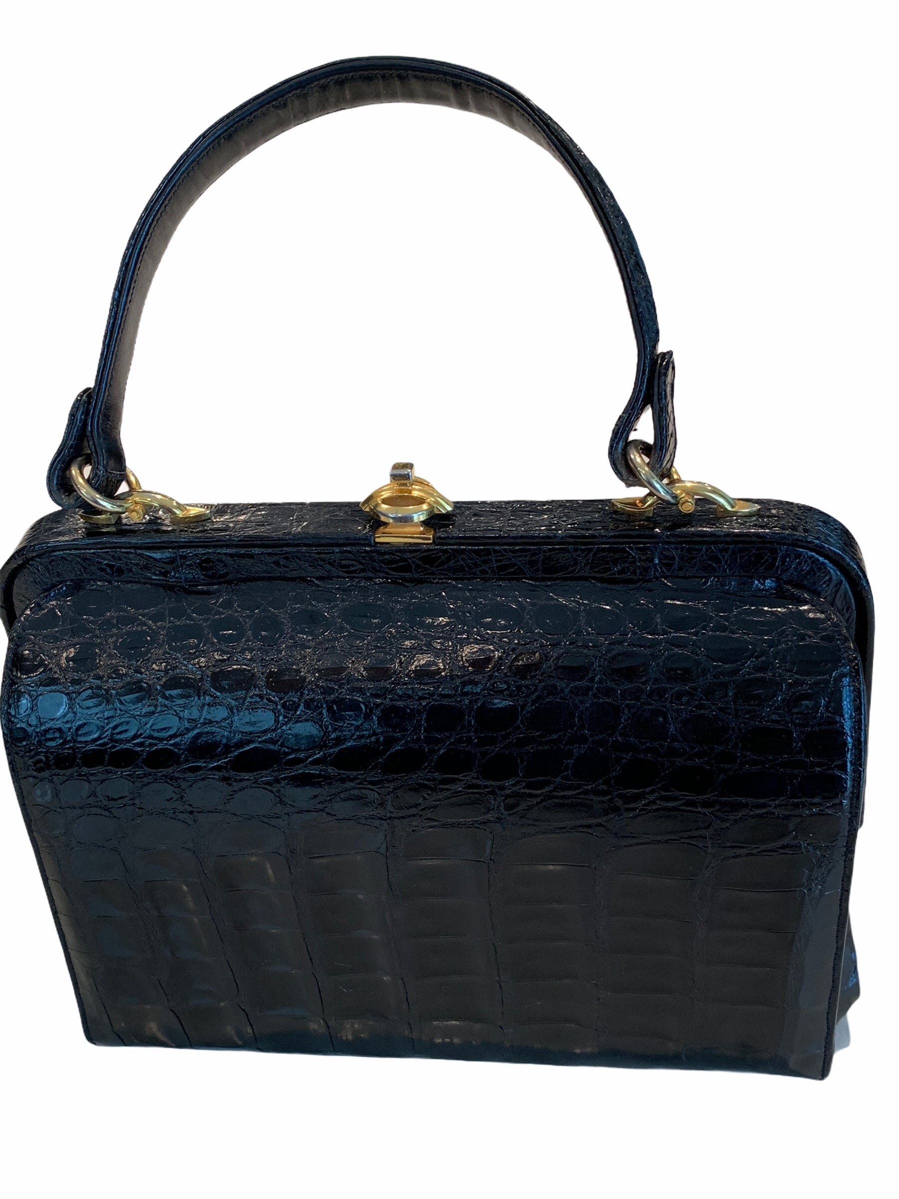 Bought in Germany, Bags, Super Gorgeous Vintage Genuine Crocodile Skin Bag