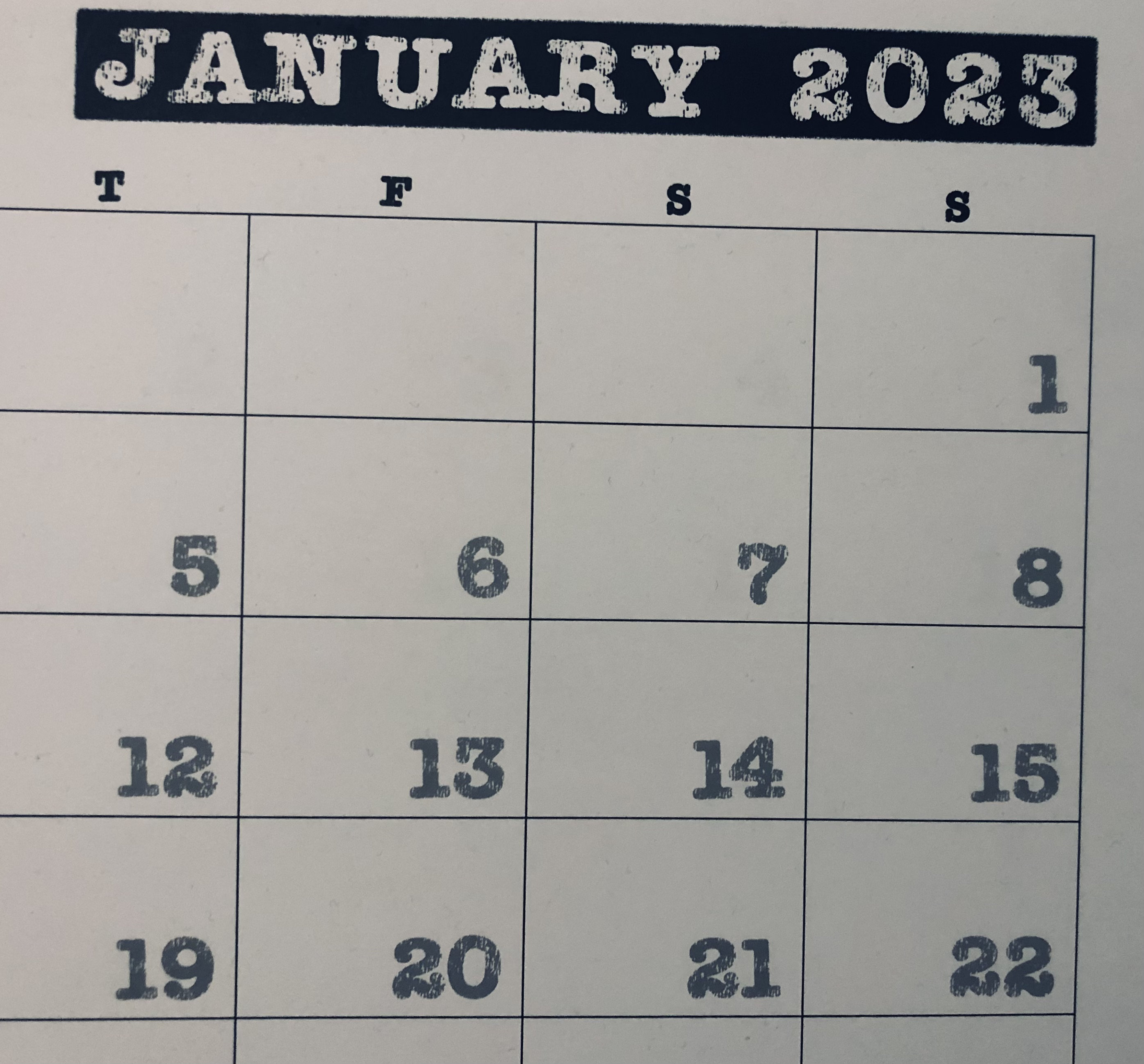 A3 Modern Wall Calendar A3 Wall Calendar Wall Calendar Etsy UK