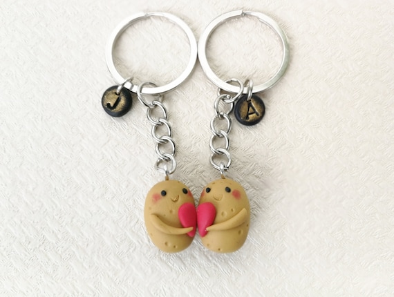 Couples Keychain Potato Cute Valentines Day Gift for Couple - Etsy