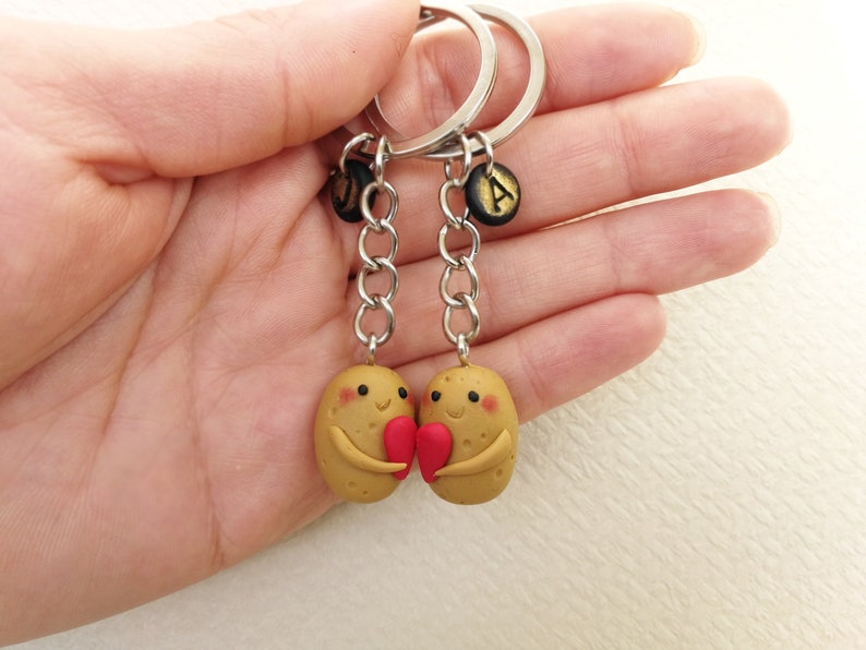 Couples Keychain Potato Cute Valentines Day Gift for Couple | Etsy UK