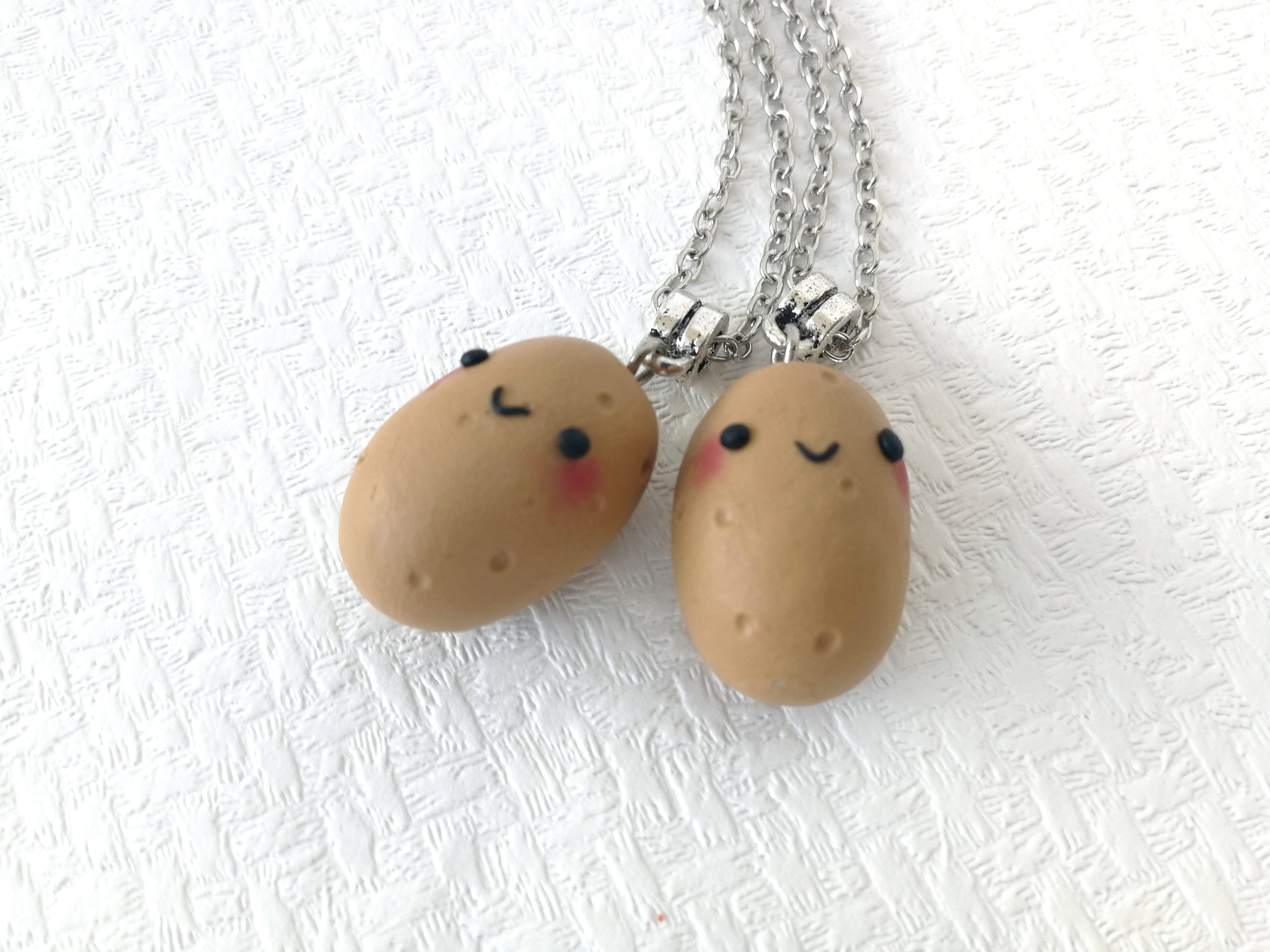 Potato Necklace Best Friend Gifts Kawaii Potato Jewelry BFF Etsy UK