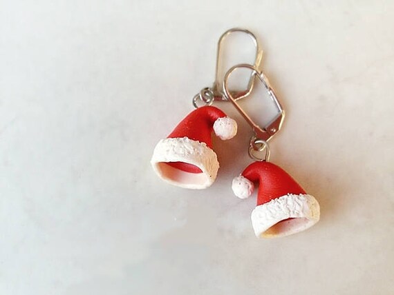 Red Christmas Jewelry Christmas Stocking Earrings Red Christmas Stocking Earrings Holiday Jewelry Holiday Earrings