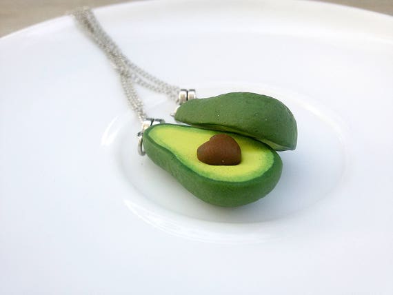 litteken Bedienen cent BFF ketting voor 2 Groene Avocado Charme Vriendschap ketting - Etsy  Nederland