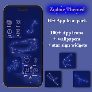 Constellation Zodiac theme icon pack | 100+ icons | wallpapers & widgets