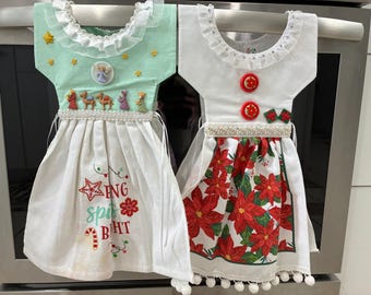 Hanging Kitchen Towel- Holy Christmas!