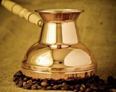 TURKISH COFFEE POT maker, greek stovetop, cezve ibrik, jezve turka (500ml)
