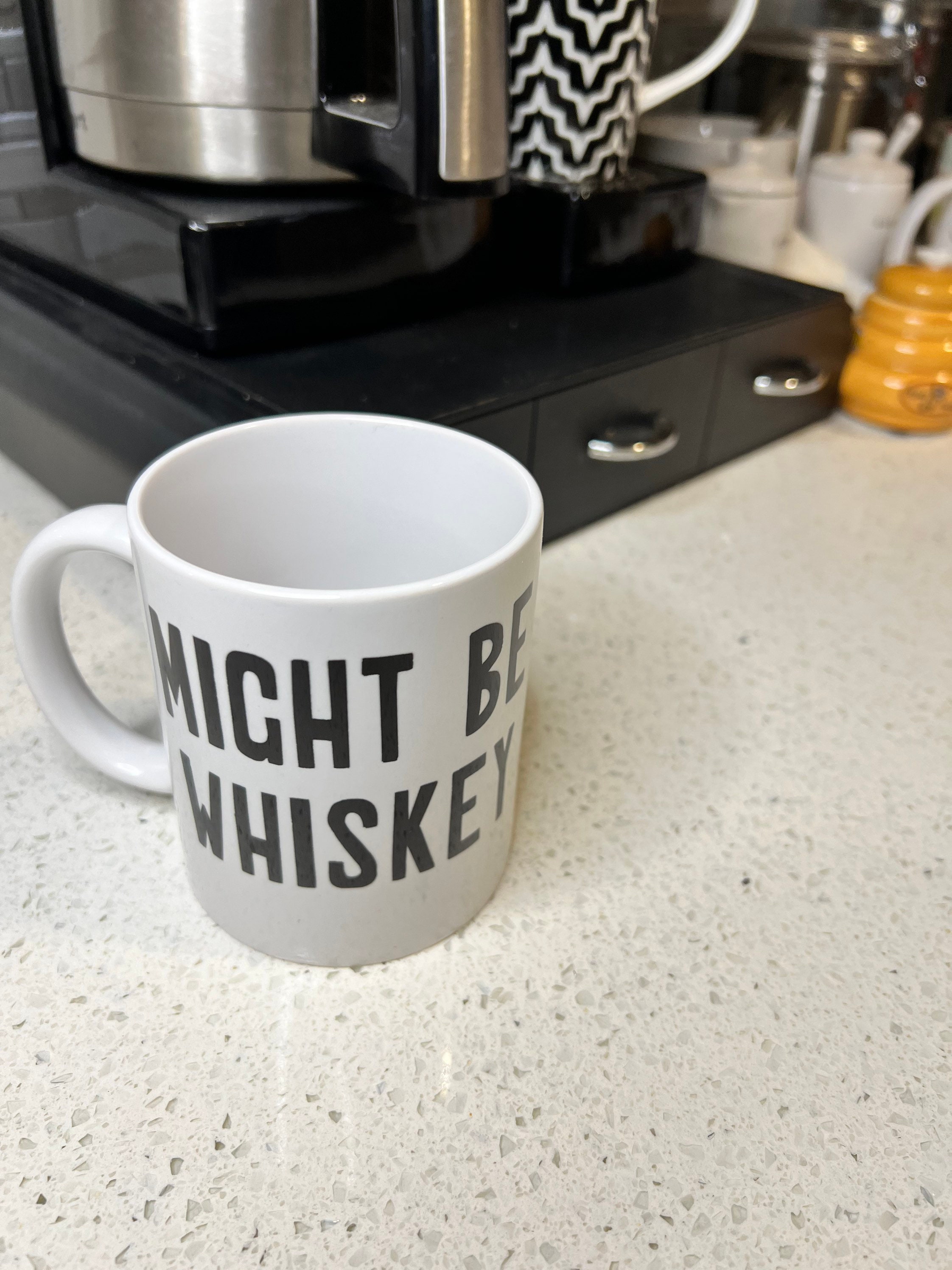 15 oz Extra Large Coffee Mug - This Might be Whiskey – Candlelit
