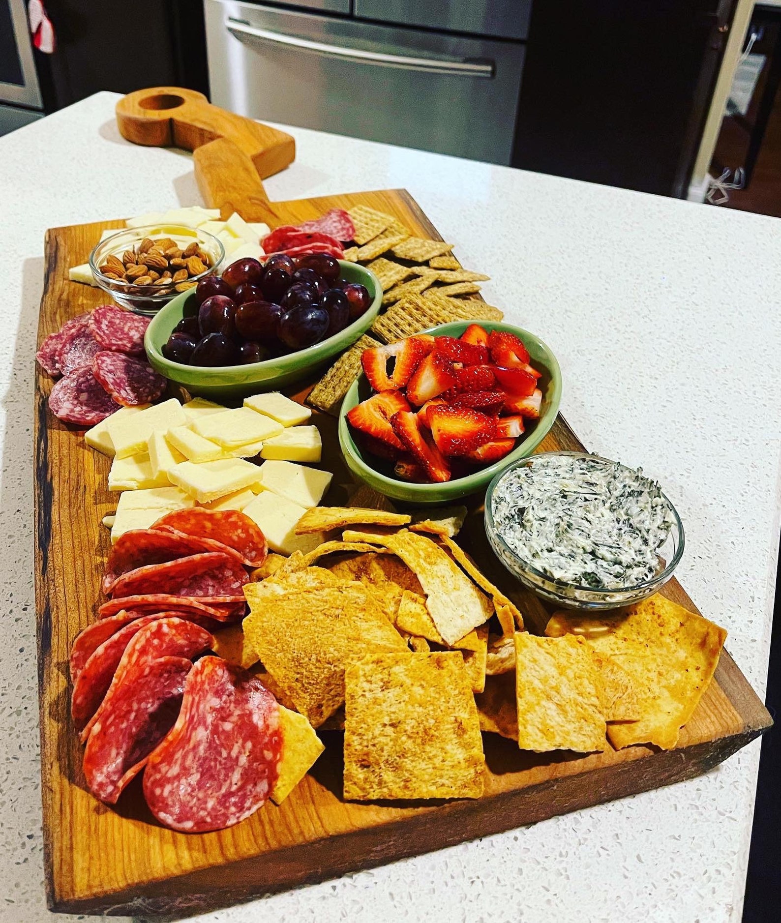 Solid Cherry Wood Charcuterie Boards Etsy