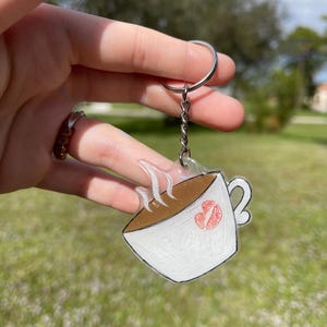 Sabrina Carpenter Espresso Mug Keychain