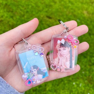 Melanie Martinez 2pc Decorated Photo Keychains