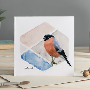 Bullfinch Grußkarte