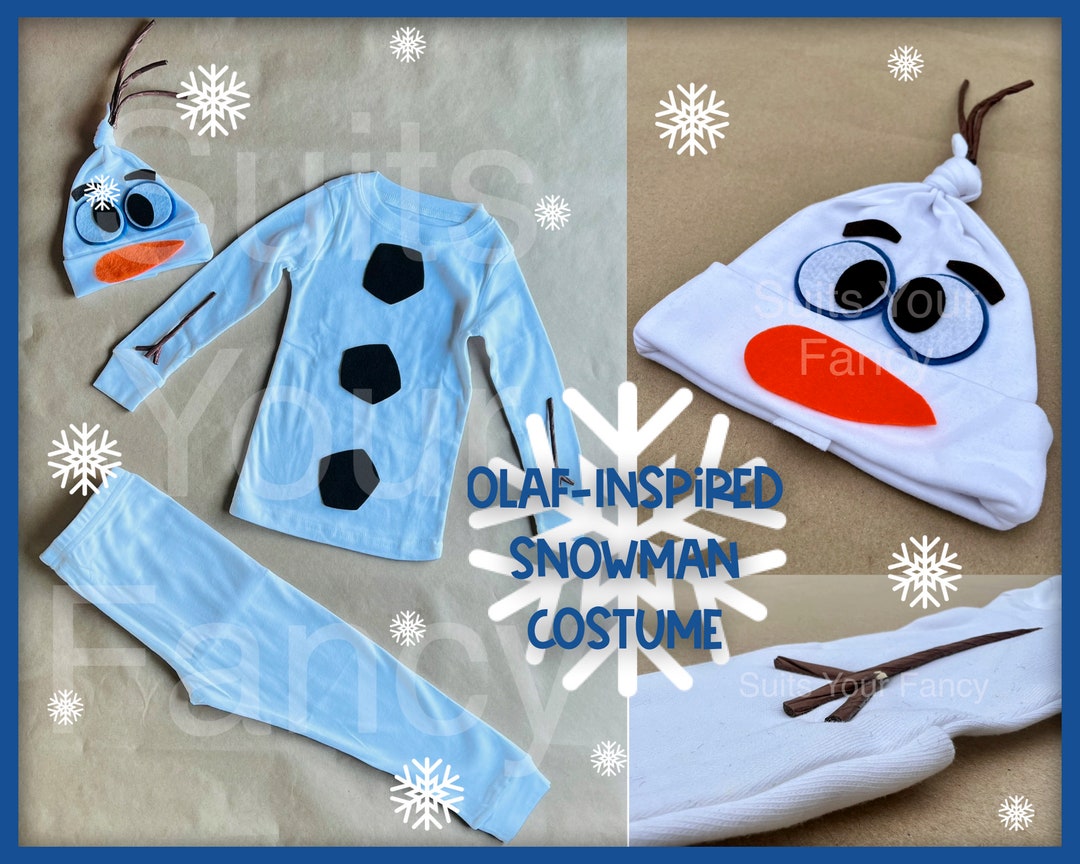 Cozy Snowman Olav Hooded Dress main image 1