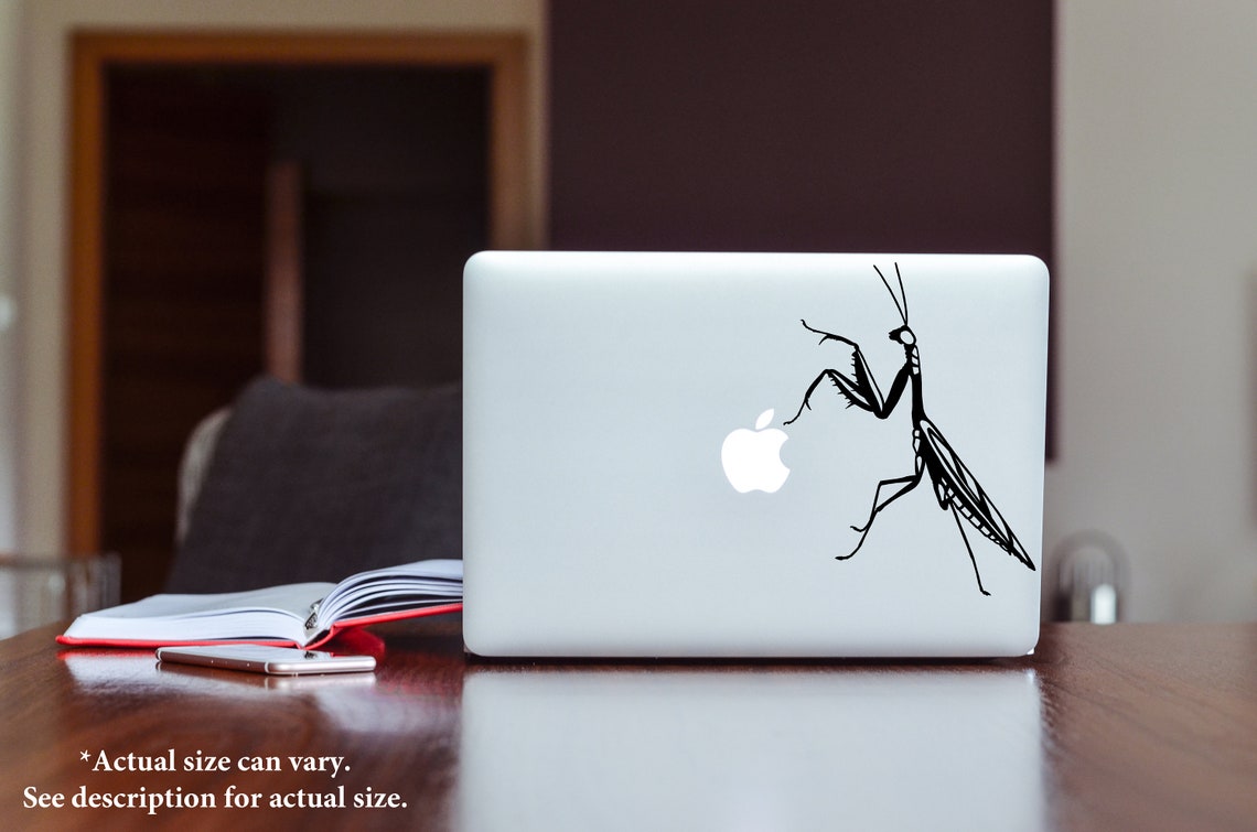 Praying Mantis Vinyl Decal sticker - Etsy