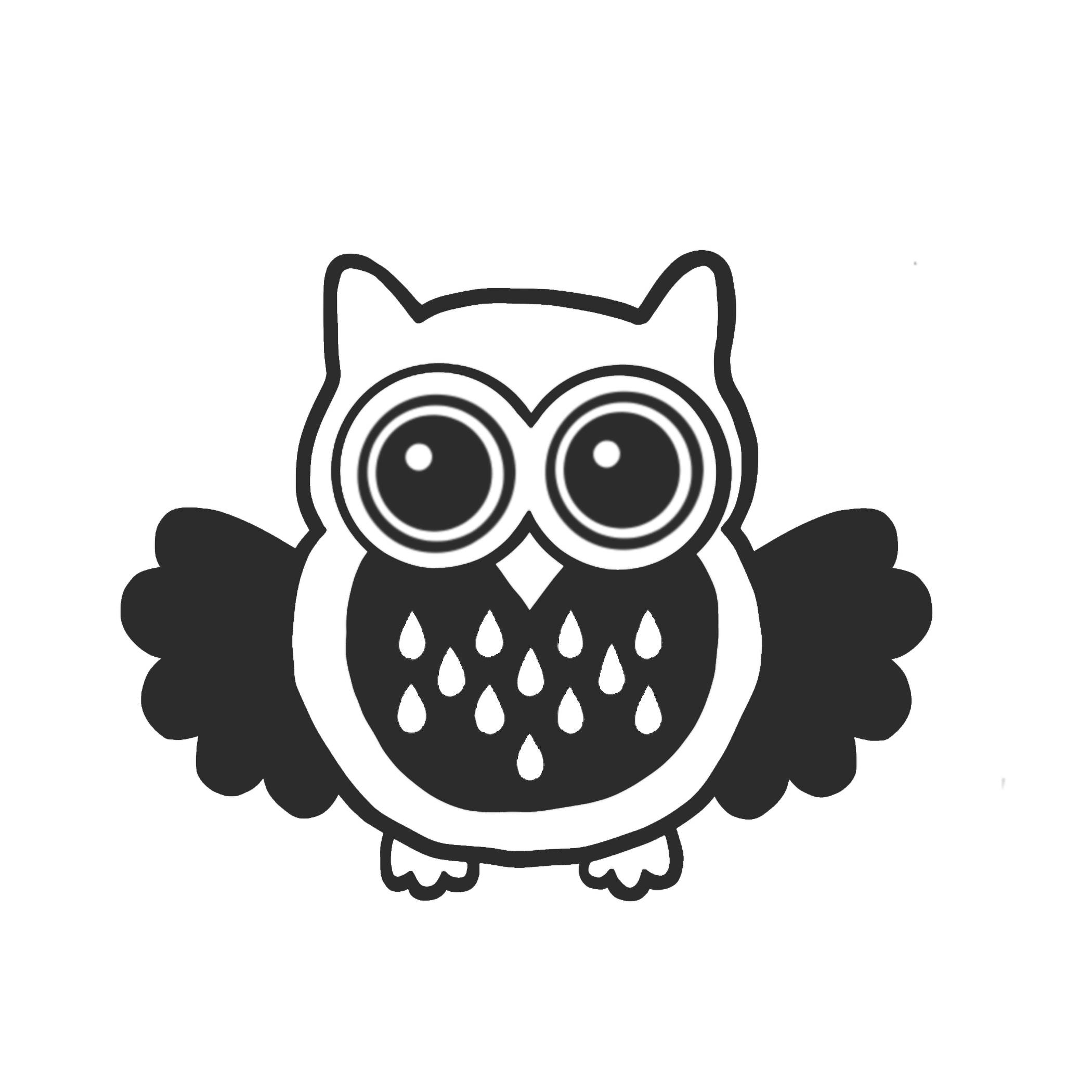Owl Vinyl Decal sticker Etsy