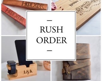 Rush Order - Expedite my Order!